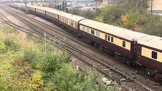 West coast railways 5731357601 passing Lincoln on the northern belle working the 1Z69 LeedsCle [upl. by Alwin472]