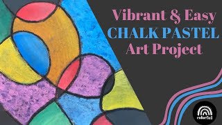 Chalk Pastel Art Project  For Kids and Beginners [upl. by Ennaed20]