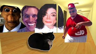 Skibidi Bop yes yes yes Maxwell Cat Michael Jackson Jerma and Obunga Nextbot Gmod [upl. by Anwahsed]