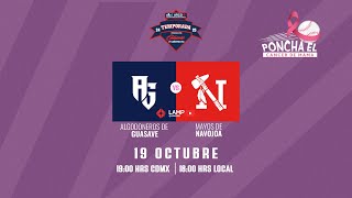 Algodoneros vs Mayos  19 Octubre Juego 1 LAMP 24 25 [upl. by Narmis]