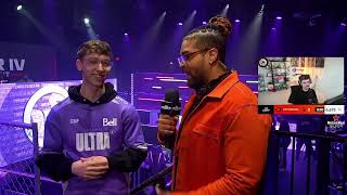 Scrap on Sending Clayster and Ravens Home post match interview [upl. by Margarethe]