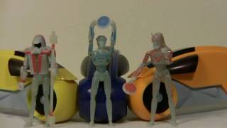 Tron Medicom Figure with Light Cycle Review in HD [upl. by Relyc3]