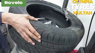 chaines best tyre review chaines no brand Rovelo tyre for civic rovelotyre [upl. by Htur]