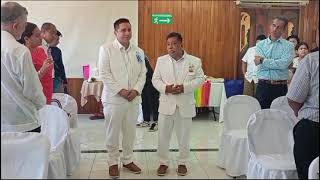 En Tapachula se llevó acabó una boda de la comunidad LGBTIQ [upl. by Riorsson]