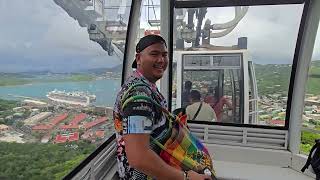 St Thomas skyride [upl. by Annayk520]