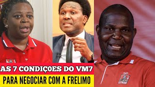 VENÂNCIO MONDLANE APRESENTA NOVAS PROPOSTAS PARA NEGOCIAR COM A FRELIMO [upl. by Lopes]