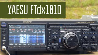 Yaesu FTdx101D Работа трансивера в полях Приём разных сигналов Радиосвязь Радиолюбители [upl. by Sandro437]