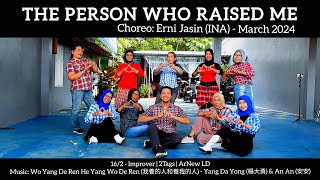 The Person Who Raised Me Line Dance  Improver  ernijasintheemeraldld27  Erni Jasin INA [upl. by Gayelord736]