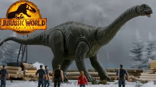 Incredible Dino Highlights from Jurassic World 🦖  Mattel Action [upl. by Ertsevlis]