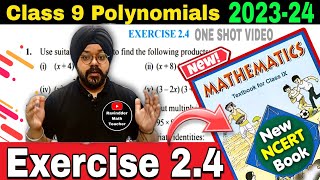 Polynomials  Class 9 Maths chapter 2  Ex 24 Q1 to Q16  New NCERT Book  Class 9 Maths  202324 [upl. by Glennon9]