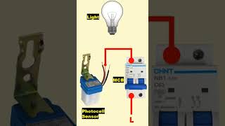 photocell wiring diagram [upl. by Tterej]