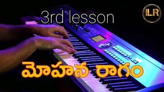 How to learn keyboard in Telugu for beginners by Immanuel Raju ILR రాగం  మోహన shortsvideo [upl. by Ellened507]