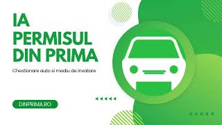 Promo DinPrimaro  Ia permisul din prima [upl. by Esac449]