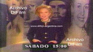 Promo Parece que fue ayer con Lidia Elsa Satragno quotPinkyquot 1993 [upl. by Munniks883]