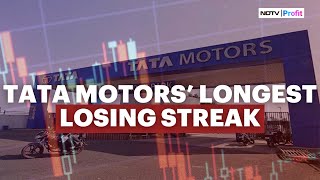 Tata Motors Share Price Declines Bajaj Auto Stock Gains [upl. by Bernadine]