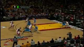 How To Change the Camera Angle to 2k View in the NBA 2k13 Demo [upl. by Ardnuyek64]