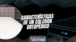 Características del colchón ortopédico [upl. by Duwe277]