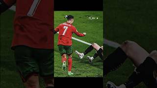 Ronaldo vs Czechs Goalkeeper 🥶🐐 [upl. by Otinauj]