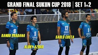 Perang pemain bintang di Final  Sukun Badak VS C7K  Sukun Cup 2018 Full Set 12 [upl. by Ayotan]