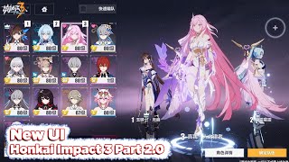 New UI Honkai Impact 3 Part 20 [upl. by Lechar274]