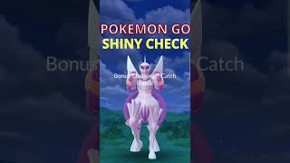 PALKIA SHINY CHECK IN POKEMON GO POKEMONGO POKEMON [upl. by Teerprah105]