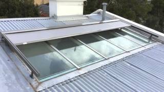 WAREMA W20 Conservatory Awning extending [upl. by Kalin]