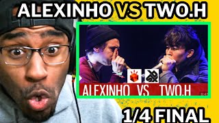 ALEXINHO vs TWOH  Grand Beatbox SHOWCASE Battle 2017  14 Final REACTION [upl. by Wilhide214]