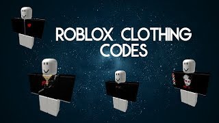 Roblox clothing codes Dark clothing edition [upl. by Boycey]