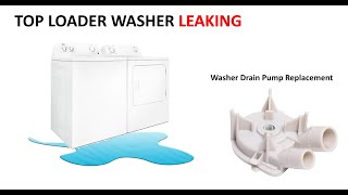 Washer Leaking from Bottom Fix [upl. by Jeaz]