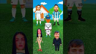 De Quien Es Cada Objeto Ronaldo vs Messi vs Mr Beast vs Georgina [upl. by Esyle]