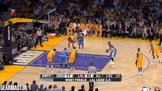 Carmelo Anthony  34 points vs Lakers Full Highlights 2009 WCF GM2 20090521 [upl. by Widera]