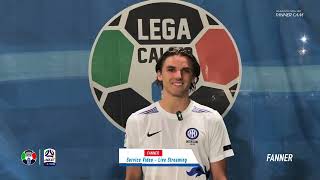 Intervista a Diego Falanga Inter Club  1ª giornata [upl. by Ki]