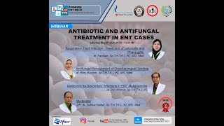 ANTIBIOTIC AND ANTIFUNGAL TREATMENT IN ENT CASES [upl. by Jegar952]