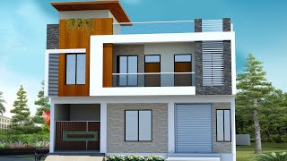 Top FRONT ELEVATION designs for small to large double storey houses Front elevation modern hom [upl. by Dominus]