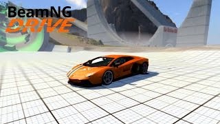 BeamNG Drive  Lamborghini [upl. by Madlen]