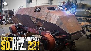 WORKSHOP WEDNESDAY Restoring a SdKfz 221 Light Armoured Car [upl. by Melborn]