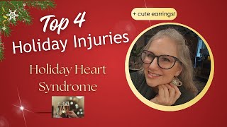 Top 4 Holiday Injuries  The 1 Day for a CARDIAC EVENT [upl. by Eimma]