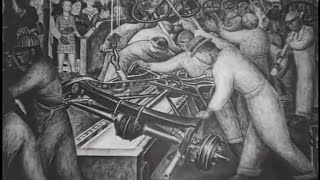 Diego Rivera Painting Detroit Murals at the DIA [upl. by Htaras]