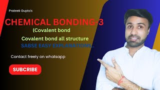 Covalent bond all structure explained  all board covered [upl. by Ashby]