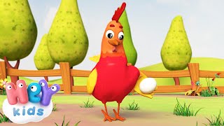 The Hen song for kids 🐔 Nursery rhymes by HeyKids [upl. by Gerhan]