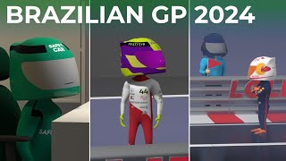 Brazilian GP 2024  Highlights  Comedy on F1 racing [upl. by Orazal]