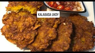 Vegetable Fritters  OKOY Recipe  Kalabasa UKOY  Murang Ulam  theresa ofw [upl. by Ydorb685]