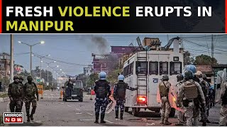 Manipur Violence Fresh Violence Erupts In Manipur MotherDaughter Injured In Suspected Kuki Attack [upl. by Kilroy]