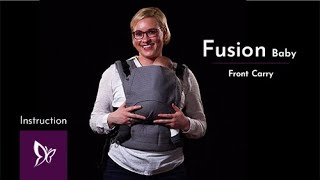 ANLEITUNG  Fusion Baby  Bauchtrage  Fidella [upl. by Olracnaig]