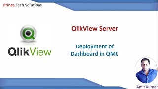 QlikView Server Tutorial  Dashboard Deployment and Configuration in QMC [upl. by Clayborne]