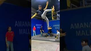 💫CRAZY DIVFLIP 😱 😱trampoline 😱dance parkour flip jump trend fifaworldcup fitness trending [upl. by Dodds]