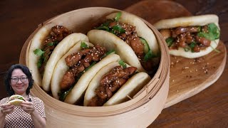 Caramelized Chicken Bao Bun [upl. by Anelam]