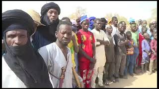 Campagne de distribution de vivres et aliment bétail aux populations pastorales  AREN MARADI [upl. by Alaek]