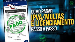 Como PAGAR IPVA E LICENCIAMENTO DETRAN [upl. by Eliott]