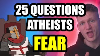 25 Questions Atheists Are TOO SCARED To Answer Lucifer Burns [upl. by Baumbaugh]